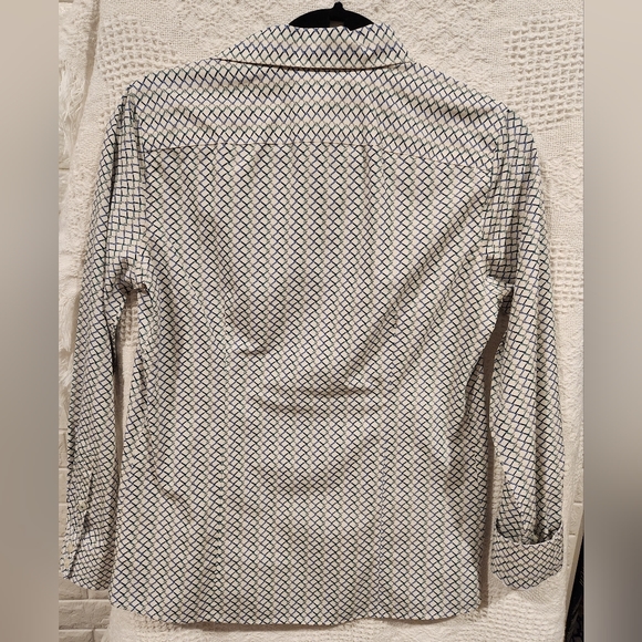 NWT Lend's End dressy button down women's shirt size 2 - Picture 5 of 8